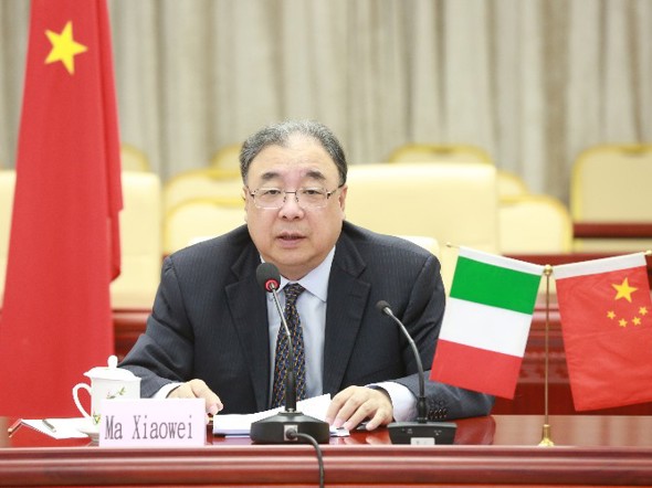 马晓伟主任出席中意卫生对话