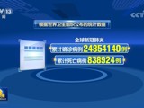 世卫：全球新冠肺炎确诊病例超2485万